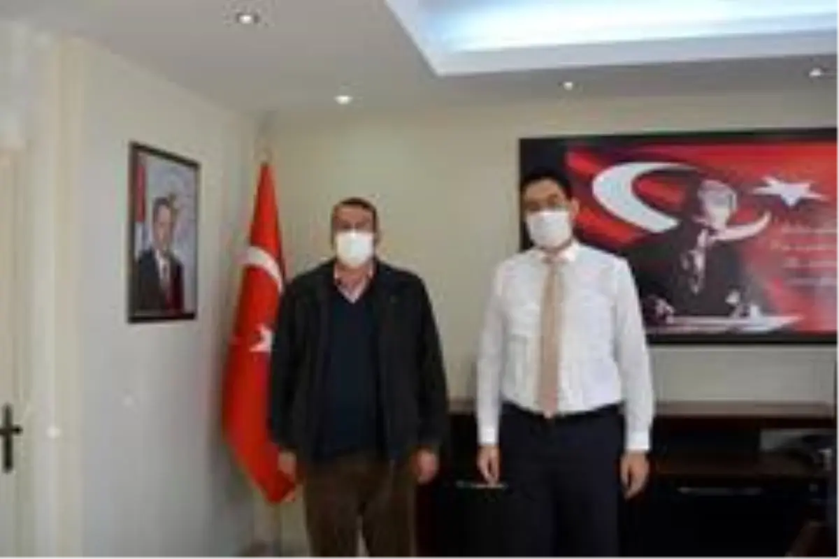Güneydoğu gazisinden Kaymakam Yıldırım'a ziyaret