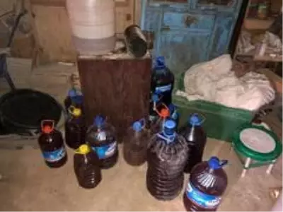 Jandarma ekipleri, kaçak şarap ele geçirdi Jandarma ekipleri, kaçak şarap ele geçirdi