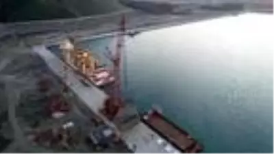 Kanuni sondaj gemisinin kule montaj çalışmaları başladı Kanuni sondaj gemisinin kule montaj çalışmaları başladı