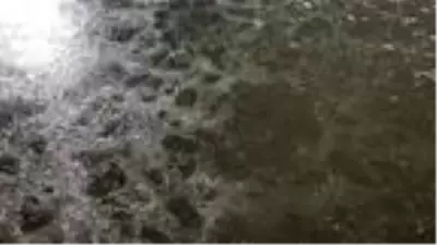 Kars Çayı kısmen buz tuttu Kars Çayı kısmen buz tuttu