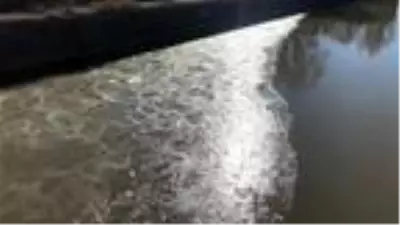 Kars Çayı kısmen buz tuttu Kars Çayı kısmen buz tuttu