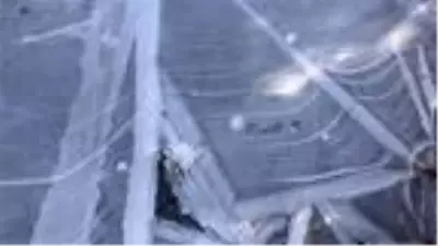 Kars Çayı kısmen buz tuttu Kars Çayı kısmen buz tuttu