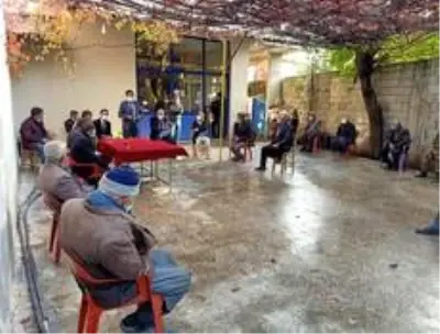 Kaymakam Tugay Yaylımlı köyünde halk toplantısı düzenledi Kaymakam Tugay Yaylımlı köyünde halk toplantısı düzenledi