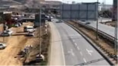KIRIKKALE - Yahşihan'da altyapı çalışması sırasında doğalgaz borusu patladı