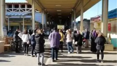 Lüleburgaz'daki pazar yerlerine kişi sınırlaması Lüleburgaz'daki pazar yerlerine kişi sınırlaması