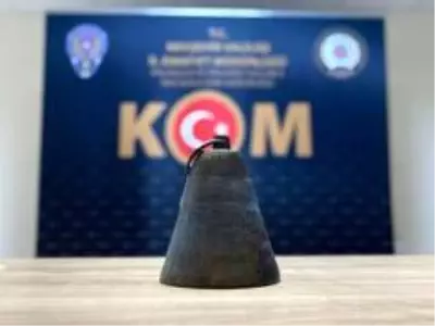 Tarihi çanı sosyal medyadan satan kişi yakalandı Tarihi çanı sosyal medyadan satan kişi yakalandı