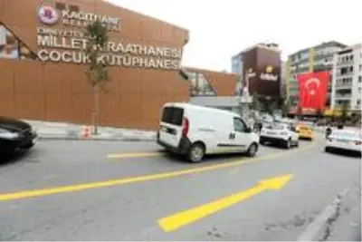 Seyir Caddesi yeni görünümüne kavuştu Seyir Caddesi yeni görünümüne kavuştu