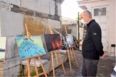 Sinop'ta Deniz Şehitleri için resim sergisi açıldı Sinop'ta Deniz Şehitleri için resim sergisi açıldı