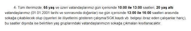 Son Dakika! Yeni koronavirüs tedbirleri! 20 yaş altı sokağa çıkma saatleri! 20 yaş altı kimler yasaktan muaf! Son Dakika! Yeni koronavirüs tedbirleri! 20 yaş altı sokağa çıkma saatleri! 20 yaş altı kimler yasaktan muaf!