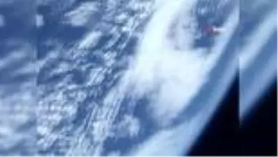 SpaceX'in astronotu yörüngeden Dünya'yı görüntüledi SpaceX'in astronotu yörüngeden Dünya'yı görüntüledi