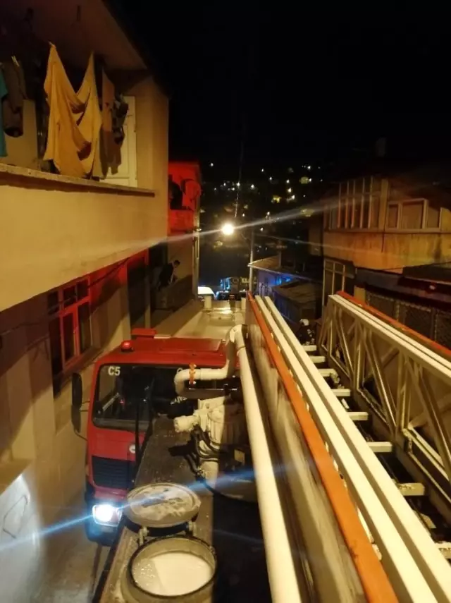 Zonguldak�ta ev yangını Haberler