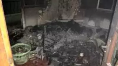 Zonguldak'ta ev yangını Zonguldak'ta ev yangını