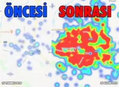120 günde Düzce kıpkırmızı oldu 120 günde Düzce kıpkırmızı oldu