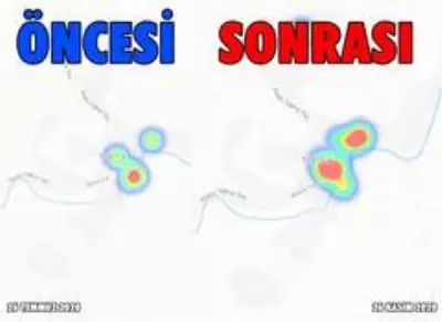 120 günde Düzce kıpkırmızı oldu 120 günde Düzce kıpkırmızı oldu