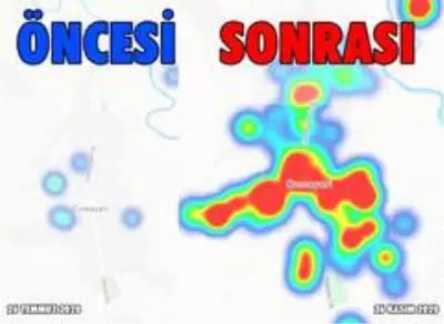 120 günde Düzce kıpkırmızı oldu 120 günde Düzce kıpkırmızı oldu