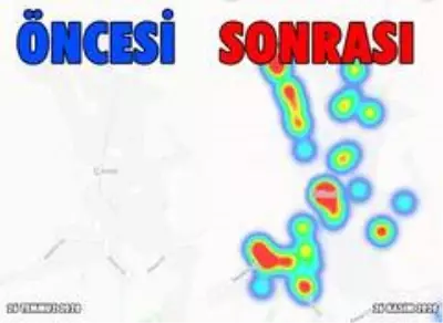 120 günde Düzce kıpkırmızı oldu 120 günde Düzce kıpkırmızı oldu
