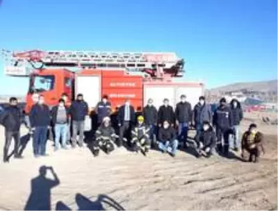 Son dakika haber | 3 ilçenin itfaiye ekiplerine eğitim verildi Son dakika haber | 3 ilçenin itfaiye ekiplerine eğitim verildi