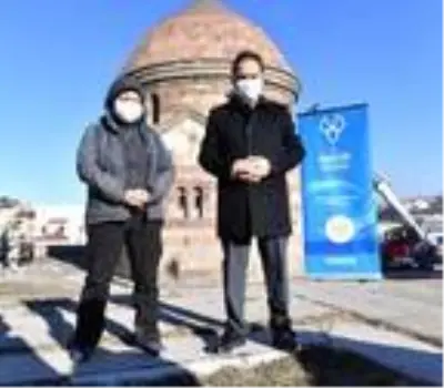 800 yıllık Üç Kümbetler'in hareketliliği sensörlerle inceleniyor 800 yıllık Üç Kümbetler'in hareketliliği sensörlerle inceleniyor