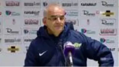 Akhisarspor - Ankaraspor maçının ardından Akhisarspor - Ankaraspor maçının ardından