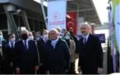 Bakan Karaismailoğlu, TCDD Kombine Taşımacılık Aktarma İstasyonu'nu ziyaret etti (2) Bakan Karaismailoğlu, TCDD Kombine Taşımacılık Aktarma İstasyonu'nu ziyaret etti (2)