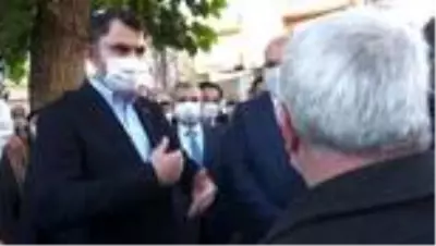 Bakan Kurum, Soğuksu ve Canikli Mahallesinde incelemelerde bulundu Bakan Kurum, Soğuksu ve Canikli Mahallesinde incelemelerde bulundu