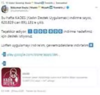 Son dakika haberleri: Bakan Soylu KADES uygulaması için destek istedi Açıklaması Son dakika haberleri: Bakan Soylu KADES uygulaması için destek istedi Açıklaması
