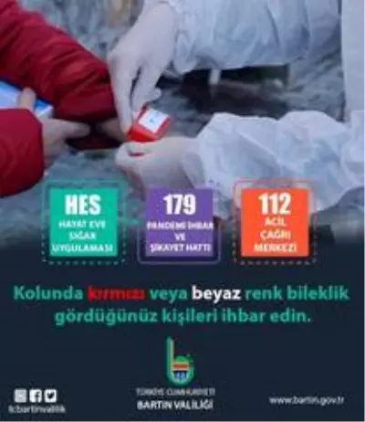 Görüldükleri yerde ihbar edilecekler... Korona virüs tedbirleri kapsamında kolunda kırmızı bileklik olan vatandaşlar görüldükleri yerde ihbar edilecek Görüldükleri yerde ihbar edilecekler... Korona virüs tedbirleri kapsamında kolunda kırmızı bileklik olan vatandaşlar görüldükleri yerde ihbar edilecek