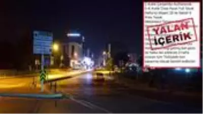 Emniyet Genel Müdürlüğü, tam karantina tedbirlerini içeren genelgeyi yalanladı Emniyet Genel Müdürlüğü, tam karantina tedbirlerini içeren genelgeyi yalanladı