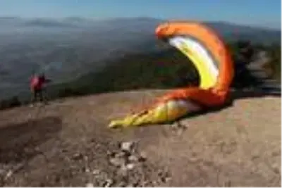 Erbaa'da yamaç paraşütü etkinliği Erbaa'da yamaç paraşütü etkinliği