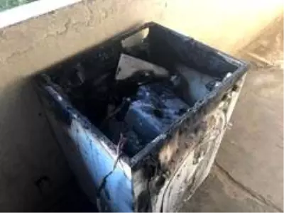 Evi yanan Suriyeli kadının imdadına İHA muhabirleri koştu Evi yanan Suriyeli kadının imdadına İHA muhabirleri koştu