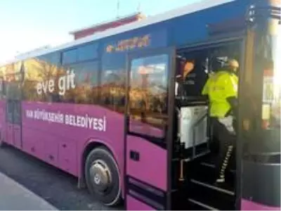 Saray'da korona virüs denetimi Saray'da korona virüs denetimi