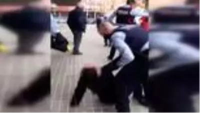 Son dakika haber | İspanya'da kadına polis şiddeti Son dakika haber | İspanya'da kadına polis şiddeti