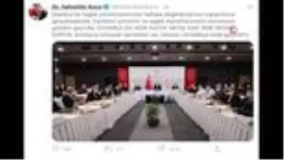 İstanbul İl Sağlık Müdürlüğü Fahrettin Koca başkanlığında toplandı İstanbul İl Sağlık Müdürlüğü Fahrettin Koca başkanlığında toplandı