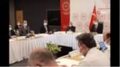 İstanbul İl Sağlık Müdürlüğü Fahrettin Koca başkanlığında toplandı İstanbul İl Sağlık Müdürlüğü Fahrettin Koca başkanlığında toplandı