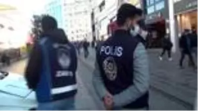 Son dakika haberleri! İstiklal Caddesi'nde korona virüs denetimi Son dakika haberleri! İstiklal Caddesi'nde korona virüs denetimi