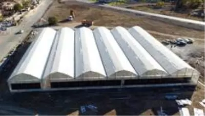 Keçiören'in yeni serası yakında üretime başlayacak Keçiören'in yeni serası yakında üretime başlayacak