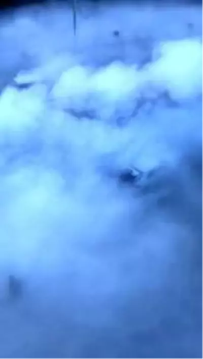 Oksijen kazanındaki sızıntı ortaya bu görüntüleri çıkarttı Oksijen kazanındaki sızıntı ortaya bu görüntüleri çıkarttı
