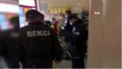 Saray'da korona virüs denetimi Saray'da korona virüs denetimi
