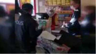 Saray'da korona virüs denetimi Saray'da korona virüs denetimi