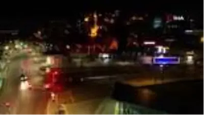Sessizliğe bürünen Üsküdar Meydanı havadan görüntülendi Sessizliğe bürünen Üsküdar Meydanı havadan görüntülendi