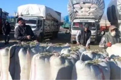 Soğuk havalar saman satışlarını düşürdü Soğuk havalar saman satışlarını düşürdü