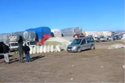 Soğuk havalar saman satışlarını düşürdü Soğuk havalar saman satışlarını düşürdü