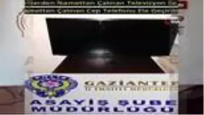 Son dakika haberleri! Televizyonu kucağına alıp kaçan hırsız yakalandı Son dakika haberleri! Televizyonu kucağına alıp kaçan hırsız yakalandı