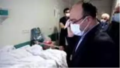 Tunceli'de patlayıcı imhasında yaşanan patlamada yaralanan 4 askere ziyaret Tunceli'de patlayıcı imhasında yaşanan patlamada yaralanan 4 askere ziyaret