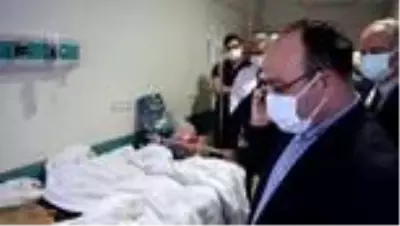 Tunceli'de patlayıcı imhasında yaşanan patlamada yaralanan 4 askere ziyaret Tunceli'de patlayıcı imhasında yaşanan patlamada yaralanan 4 askere ziyaret