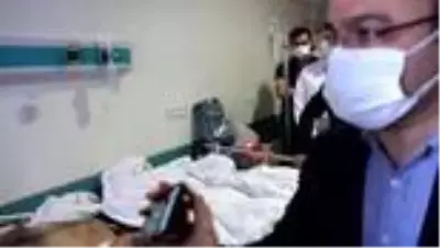 Tunceli'de patlayıcı imhasında yaşanan patlamada yaralanan 4 askere ziyaret Tunceli'de patlayıcı imhasında yaşanan patlamada yaralanan 4 askere ziyaret
