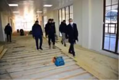 Vali Hüseyin Öner, Yalnızçam Kayak Merkezinde incelemelerde bulundu Vali Hüseyin Öner, Yalnızçam Kayak Merkezinde incelemelerde bulundu