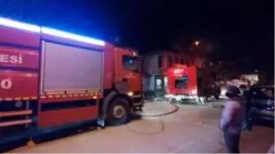 Yangında faciadan dönüldü Yangında faciadan dönüldü