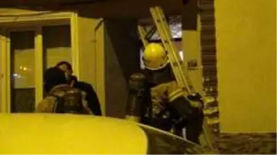 İnegöl'de çatı yangını İnegöl'de çatı yangını