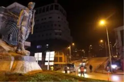 Zonguldak'ta sokağa çıkma kısıtlaması başladı Zonguldak'ta sokağa çıkma kısıtlaması başladı